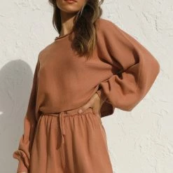 Edie Shorts RUST 20 Edie Shorts RUST -Heschung shop L4A7664 1 91950.1627297638