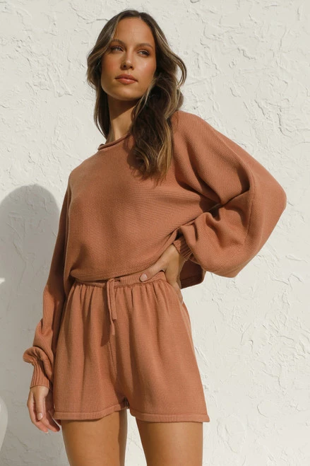 Edie Shorts RUST 8 Edie Shorts RUST - Image 6