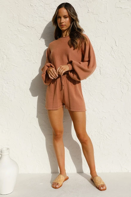 Edie Shorts RUST 4 Edie Shorts RUST - Image 2