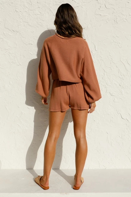 Edie Shorts RUST 14 Edie Shorts RUST - Image 12