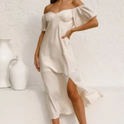 Tamsin Dress CHAMPAGNE 18 Tamsin Dress CHAMPAGNE -Heschung shop L4A7725 74327.1634257068