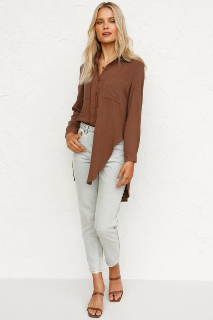 Lori Top CHOCOLATE 12 Lori Top CHOCOLATE - Image 10