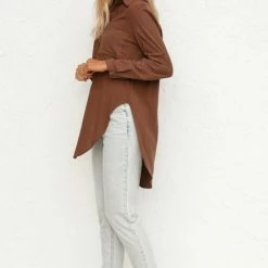 Lori Top CHOCOLATE 18 Lori Top CHOCOLATE -Heschung shop L4A8129 18709.1622781931