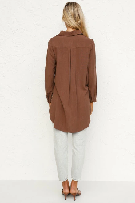 Lori Top CHOCOLATE 13 Lori Top CHOCOLATE - Image 11