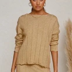 Lucette Top CAMEL 13 Lucette Top CAMEL -Heschung shop L4A8250 1 60192.1585607374