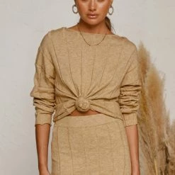 Lucette Top CAMEL