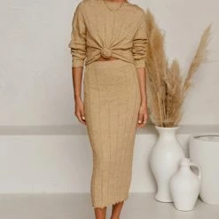 Lucette Top CAMEL 14 Lucette Top CAMEL -Heschung shop L4A8254 78057.1585607352