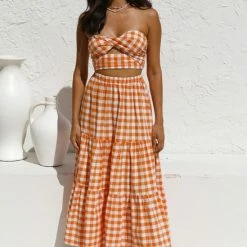 Charlotte Top ORANGE 23 Charlotte Top ORANGE -Heschung shop L4A8484 53723.1632192380