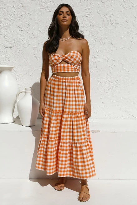 Charlotte Top ORANGE 12 Charlotte Top ORANGE - Image 10