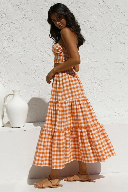 Charlotte Top ORANGE 9 Charlotte Top ORANGE - Image 7