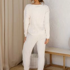 Renata Knit Pants CREAM 24 Renata Knit Pants CREAM -Heschung shop L4A9014 45129.1588743432