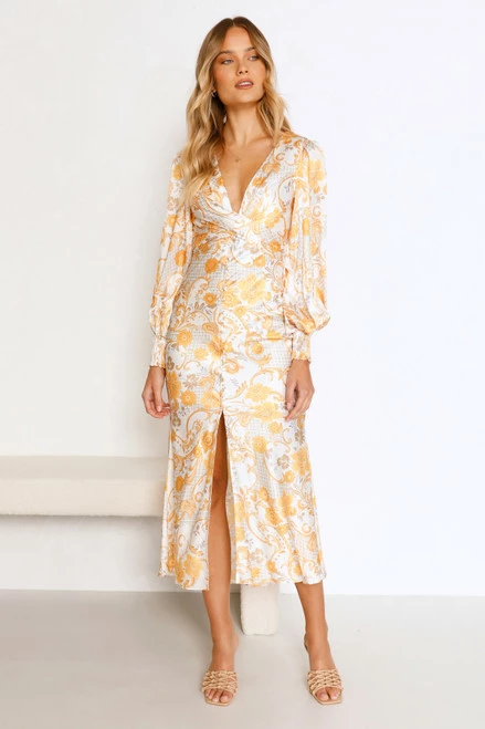 Jolin Dress YELLOW 6 Jolin Dress YELLOW - Image 4