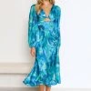 Bronti Dress BLUE MULTI 2 Bronti Dress BLUE MULTI -Heschung shop L8A1552 61207.1657511859