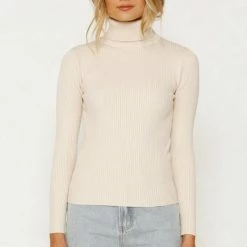 Shiloh Knit Top BEIGE 18 Shiloh Knit Top BEIGE -Heschung shop L8A1559 60193.1657604458