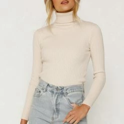 Shiloh Knit Top BEIGE