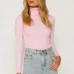 Shiloh Knit Top PINK