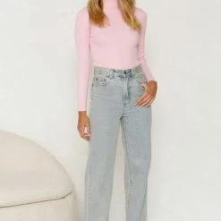 Shiloh Knit Top PINK 19 Shiloh Knit Top PINK -Heschung shop L8A1588 88751.1657592162