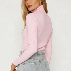 Shiloh Knit Top PINK 20 Shiloh Knit Top PINK -Heschung shop L8A1605 1 14468.1657604809