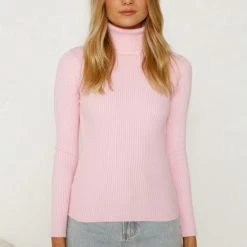 Shiloh Knit Top PINK 26 Shiloh Knit Top PINK -Heschung shop L8A1612 14401.1657592163