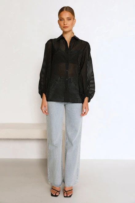 Maliah Top BLACK 11 Maliah Top BLACK - Image 9