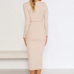 Reina Dress BEIGE 20 Reina Dress BEIGE -Heschung shop L8A1865 15222.1655346730