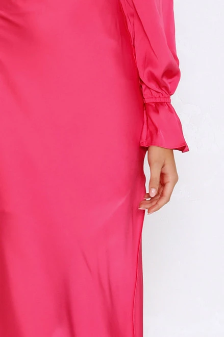 Yvette Dress FUCHSIA 11 Yvette Dress FUCHSIA - Image 9