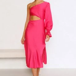 Yvette Dress FUCHSIA 12 Yvette Dress FUCHSIA -Heschung shop L8A1944 40155.1657512641