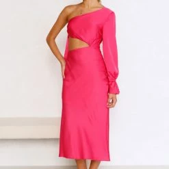 Yvette Dress FUCHSIA 18 Yvette Dress FUCHSIA -Heschung shop L8A1955 90762.1655786736