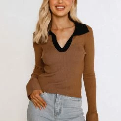 Gwen Top COFFEE 15 Gwen Top COFFEE -Heschung shop L8A1964 74676.1656311309