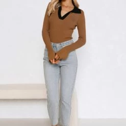 Gwen Top COFFEE 14 Gwen Top COFFEE -Heschung shop L8A1971 09819.1655347653