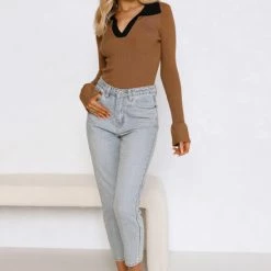 Gwen Top COFFEE 13 Gwen Top COFFEE -Heschung shop L8A1974 95528.1656311300