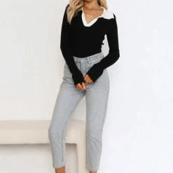 Gwen Top BLACK 15 Gwen Top BLACK -Heschung shop L8A2022 99523.1655347543