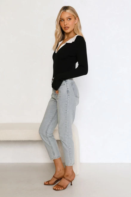 Gwen Top BLACK 5 Gwen Top BLACK - Image 3