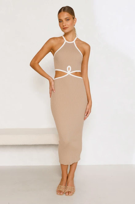 Daphne Dress CAMEL 7 Daphne Dress CAMEL - Image 5