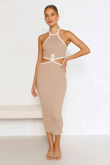 Daphne Dress CAMEL 4 Daphne Dress CAMEL - Image 2