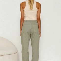 Alainn Pants KHAKI -Heschung shop L8A2172 10900.1658969387