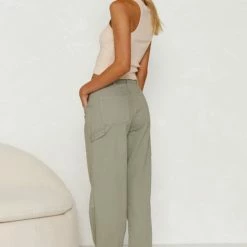 Alainn Pants KHAKI -Heschung shop L8A2175 07686.1658969391