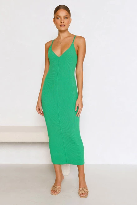 Trinity Dress GREEN 5 Trinity Dress GREEN - Image 3