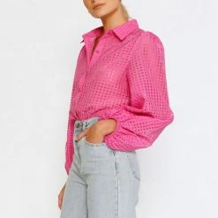 Maliah Top PINK -Heschung shop L8A2407 75000.1656304078