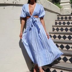 Savannah Dress BLUE 11 Savannah Dress BLUE -Heschung shop Photo 29 10 2022 10 48 00 am 84567.1668078363