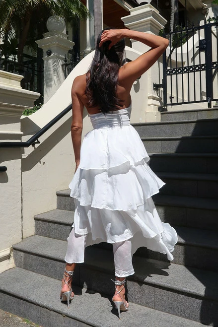 Kasey Dress WHITE 6 Kasey Dress WHITE - Image 4