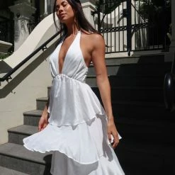 Kasey Dress WHITE 12 Kasey Dress WHITE -Heschung shop Photo 29 10 2022 10 53 24 am 36639.1667280268