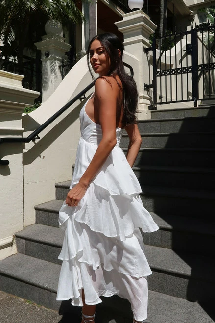 Kasey Dress WHITE 4 Kasey Dress WHITE - Image 2