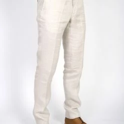 HANSEN GARMENTS ALEX | Formal Suit Trousers | Ecru -Heschung shop alex formal suit trousers ecru i 270 180340