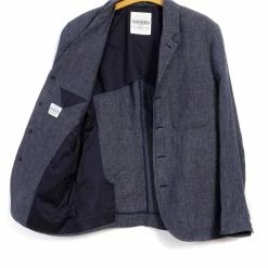 HANSEN GARMENTS ANKER | Casual Four Button Blazer | Blue Delave 12 HANSEN GARMENTS ANKER | Casual Four Button Blazer | Blue Delave -Heschung shop anker casual five button blazer blue delave 430 580431