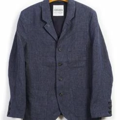 HANSEN GARMENTS ANKER | Casual Four Button Blazer | Blue Delave