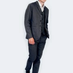 HANSEN GARMENTS ANKER | Casual Five Button Blazer | Khaki 7 HANSEN GARMENTS ANKER | Casual Five Button Blazer | Khaki -Heschung shop anker casual five button blazer khaki 470 365649