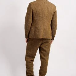 HANSEN GARMENTS ANKER | Classic Casual Blazer | Cognac -Heschung shop anker classic casual blazer cognac 425 913006