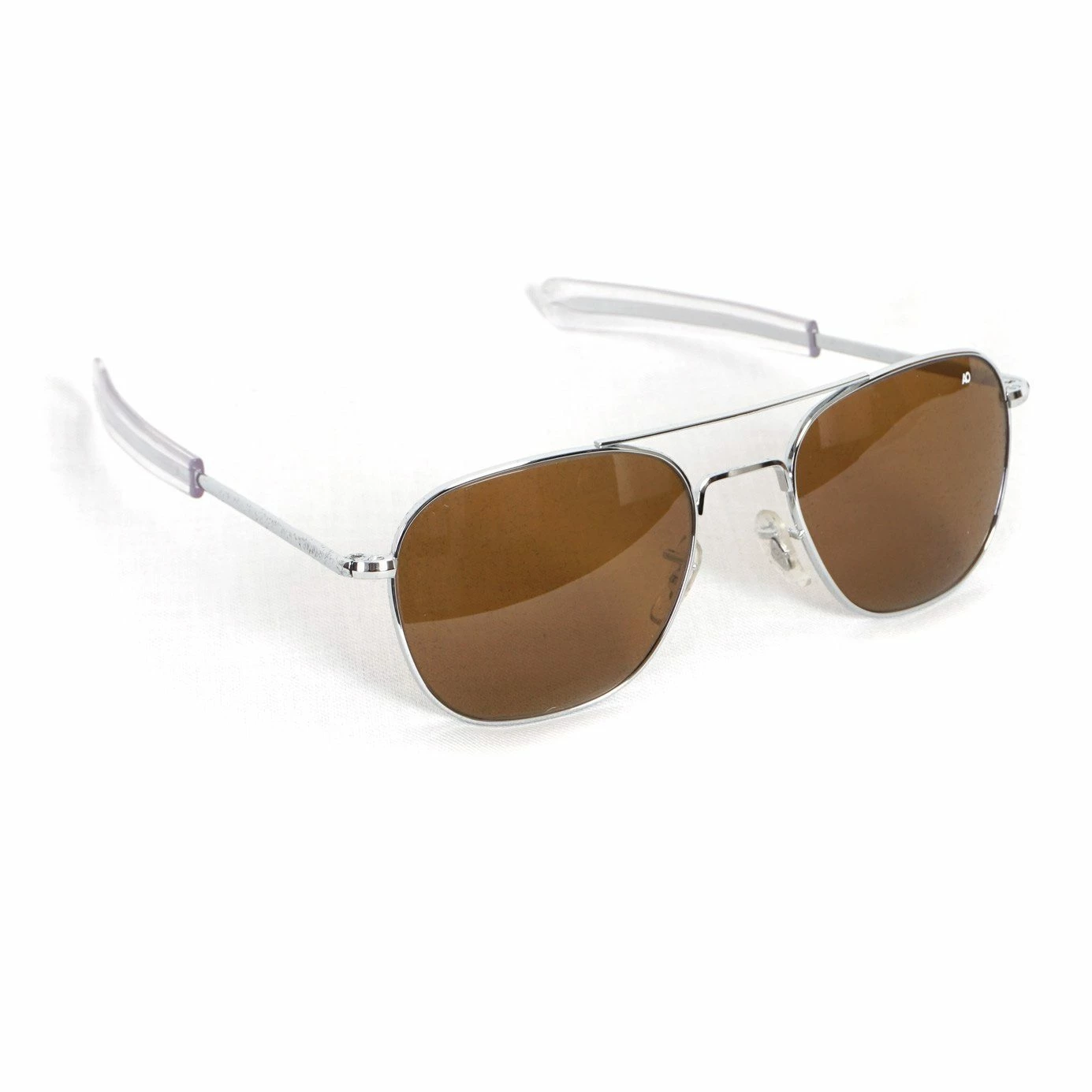 AO EYEWEAR | Original Pilot Sunglasses I Silver Brown 3 AO EYEWEAR | Original Pilot Sunglasses I Silver Brown
