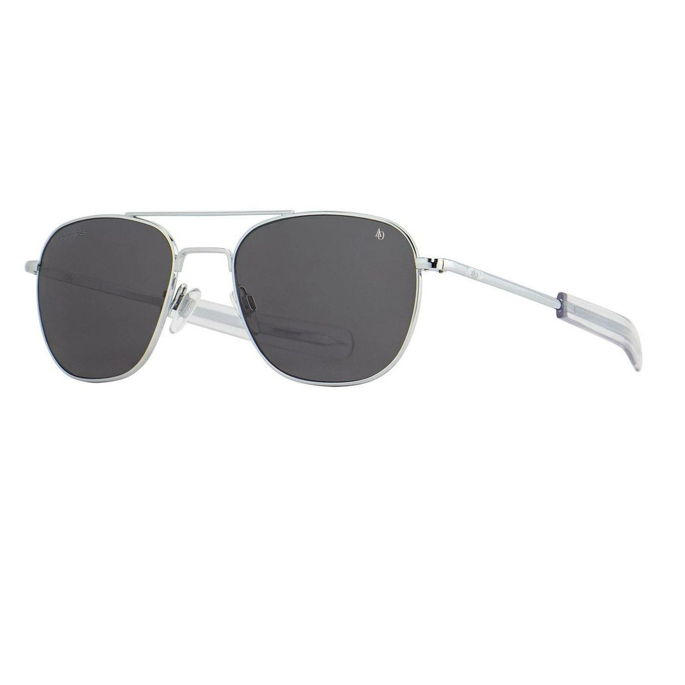 AO EYEWEAR | Original Pilot Sunglasses I Silver Grey 4 AO EYEWEAR | Original Pilot Sunglasses I Silver Grey - Image 2